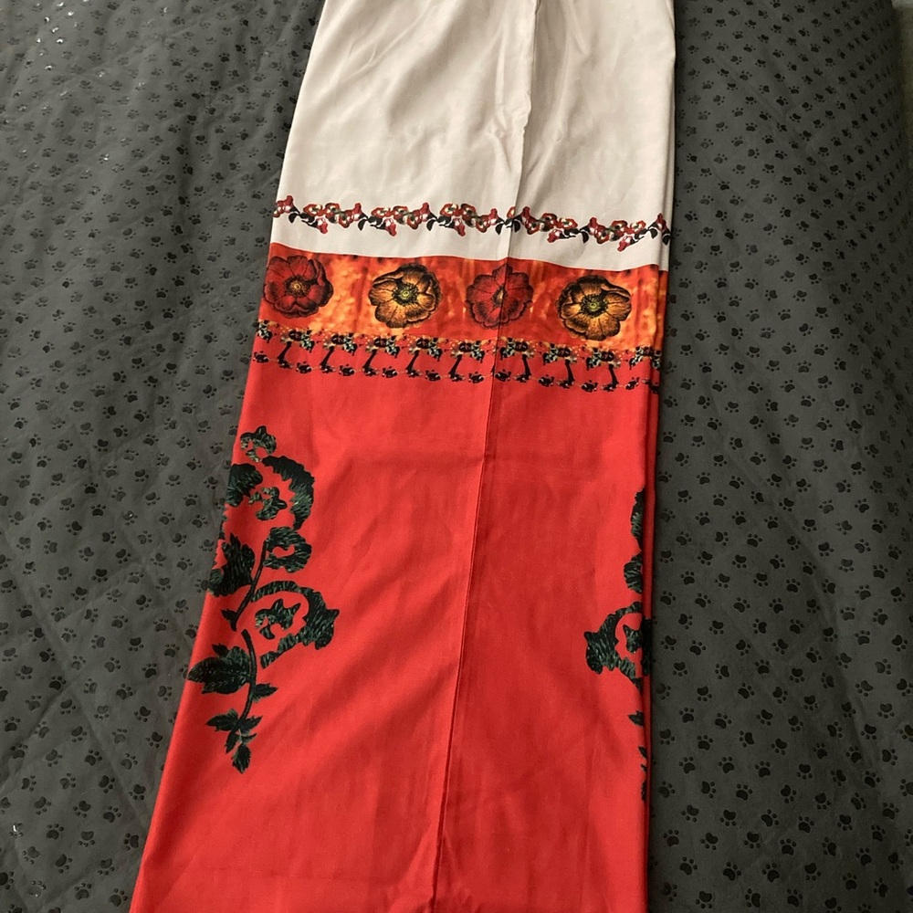 Women’s Floral Panel Pants with pockets